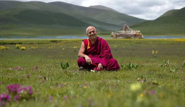 Matthieu Ricard se dedica a la meditación y cree que la felicidad se encuentra en practicar el altruismo y la compasión. Foto: Infobae