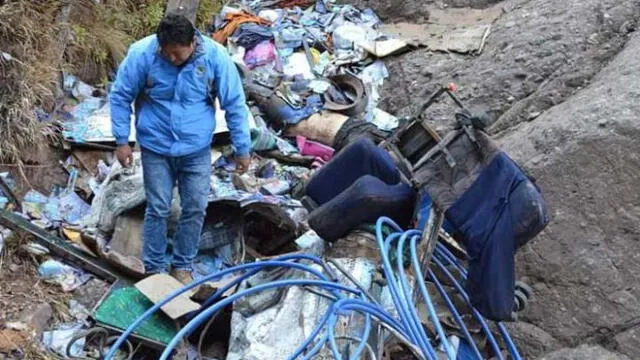 Cusco: Exceso de velocidad causó caída de bus a abismo que provocó muerte de 24 personas 