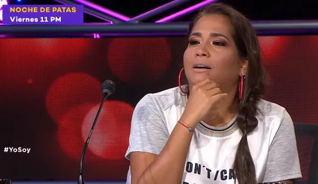 Katia Palma lanza grosería tras atrevido baile de Johanna San Miguel en pleno show [VIDEO]