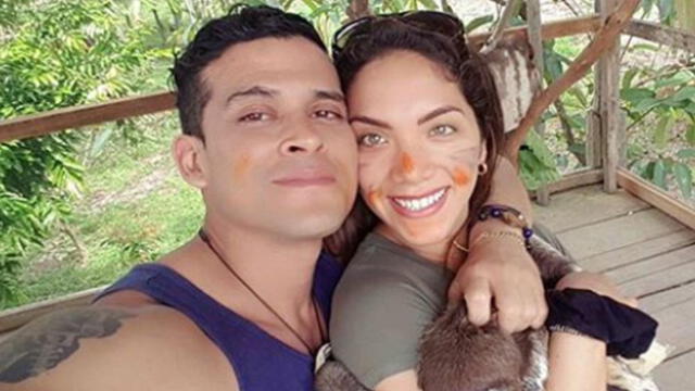Isabel Acevedo intentó dar cachetada a locutora por culpa de Christian Domínguez