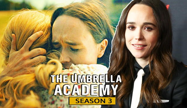 Netflix confirmó a Elliot Page para The umbrella academy 3. Foto: Netflix