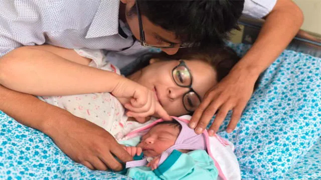 Alessia, la primera bebé en nacer después de Navidad en la Maternidad de Lima [FOTOS] 
