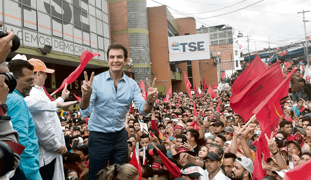 “El señor de la TV” podría alcanzar la presidencia de Honduras