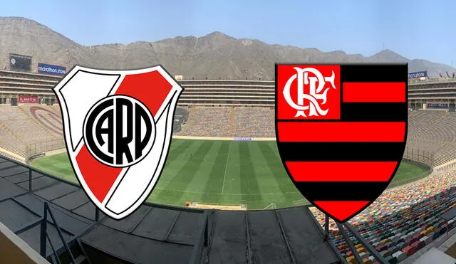 Universitario comparte video en el Monumental de cara a la final de la Copa Libertadores entre River y Flamengo. Foto: Composición