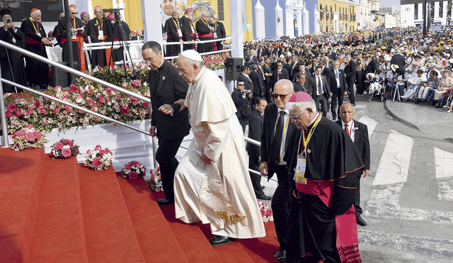 Trujillo: Los contrastes de vida y fe en el recorrido del papa Francisco