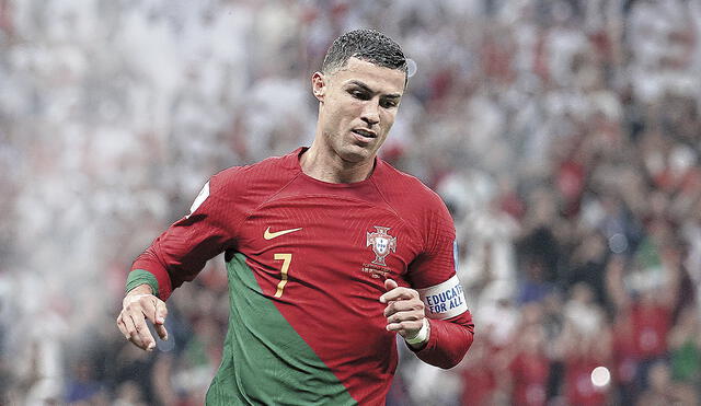 Toda una vida. Cristiano Ronaldo defiende a la selección mayor de Portugal desde agosto del 2003 y registra 118 goles con su país. Foto: EFE