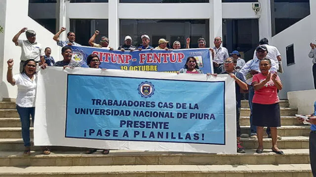 Trabajadores en huelga de la UNP acuerdan cerrar campus los martes y jueves