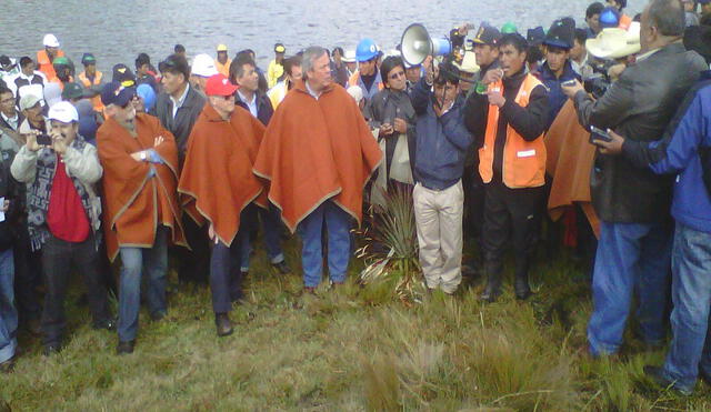 Cajamarca: Ronderos denuncian concientización de campesinos a favor del proyecto minero Conga