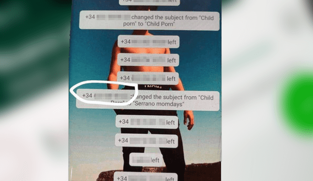 Desliza para saber más detalles acerca de los nombres prohibidos de grupos en WhatsApp. Foto: Captura / Canal 1.