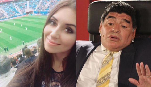 Una periodista rusa denuncia que Maradona le ofreció dinero a cambio de sexo