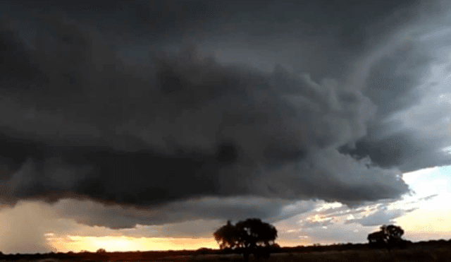 Las súperceldas advierten la formación de tornados. Foto: Difusión/Referencial