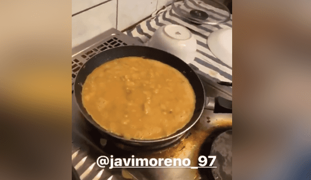 A través de Facebook se hizo viral el terrible fail que cometió un joven que estaba cocinando por primera vez.