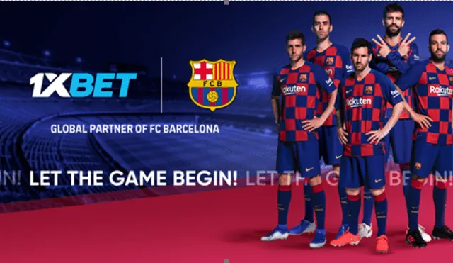 FC Barcelona incluye a 1xbet como su nuevo socio