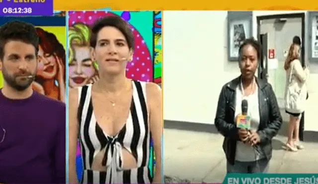Reportera de "Válgame Dios" sufre maltrato en conferencia de prensa de Milett Figueroa [VIDEO]