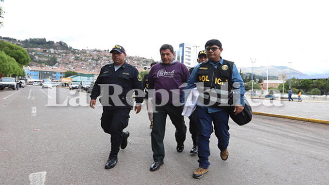 13 policías en Cusco están detenidos de forma preliminar por estar implicados en tráfico ilícito de drogas.