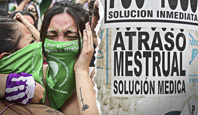 Legalización del aborto. Foto: composición LR