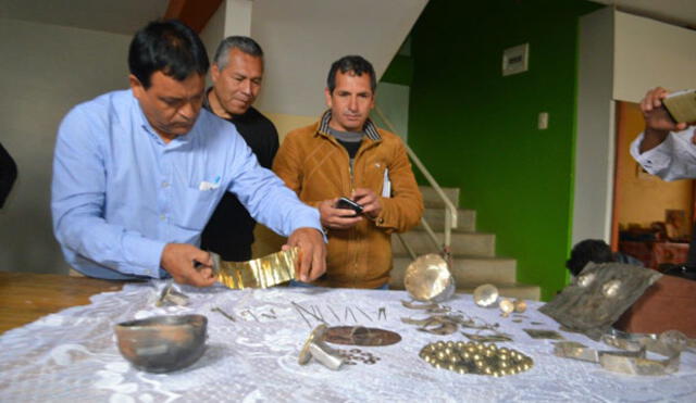 Cajamarca: Encuentran piezas de oro y plata en la ciudad de Cutervo