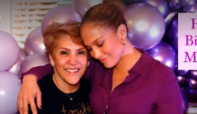 Jennifer Lopez celebró el cumpleaños 75 de su madre con una fiesta sorpresa a la que asistieron sus familiares más cercanos. Foto: @jlo Instagram