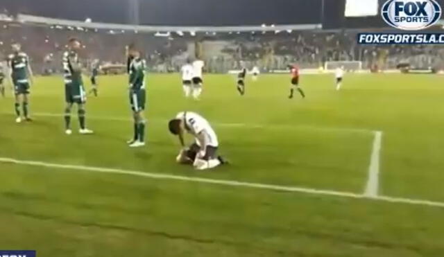 Colo Colo vs Palmeiras: Julio Barroso se falló gol debajo del arco [VIDEO]