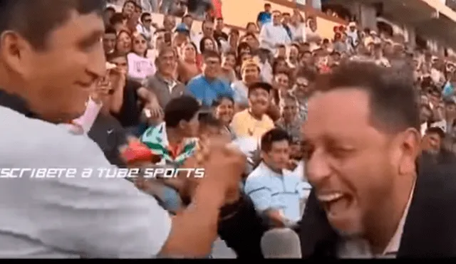 Reportero de Fútbol en América es troleado de forma épica por un vendedor ambulante [VIDEO]