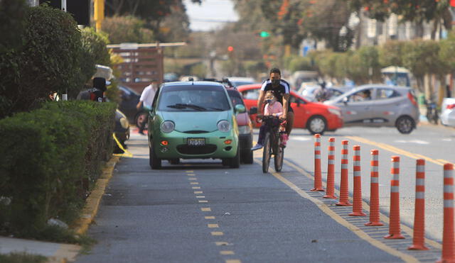 Ciclovías en Chiclayo.