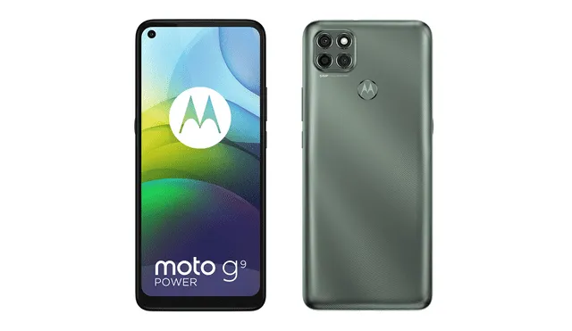 Diseño del nuevo Moto G9 Power. Foto: Motorola