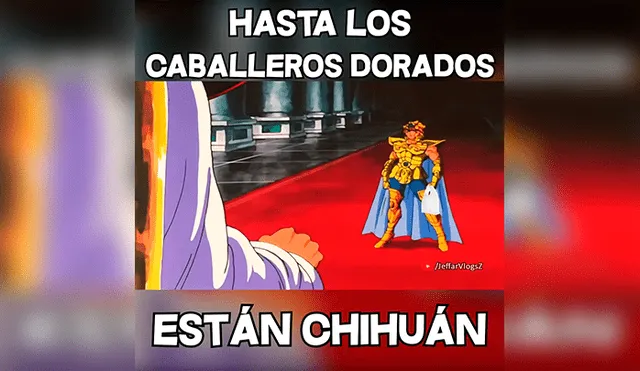 Facebook: Los Caballeros del Zodiaco revelan "estar chihuán" en una 'escena perdida' [VIDEO] 