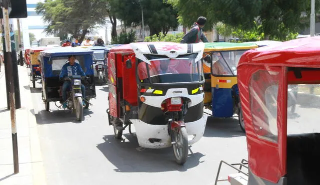 Mototaxistas esperan modificatoria de ordenanza N°229. Foto: La República.