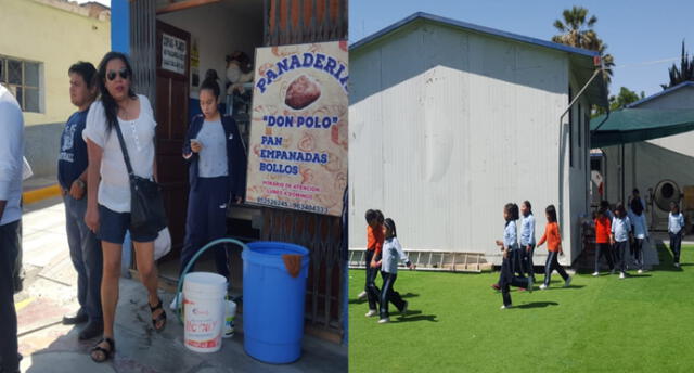 Moquegua: Cortan servicio de agua a estudiantes de la I.E. Santa Fortunata