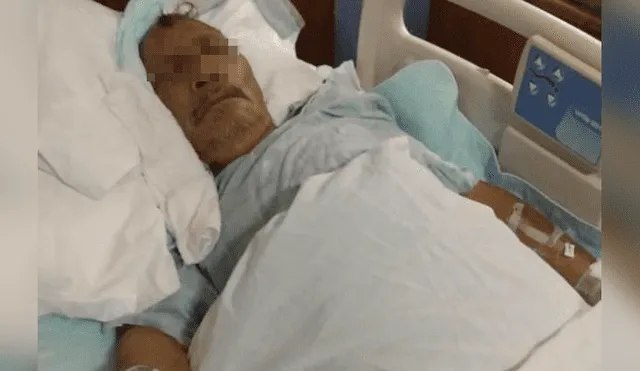 Indigente que fue golpeado salvajemente llora antes de morir con su perro al lado [VIDEO]