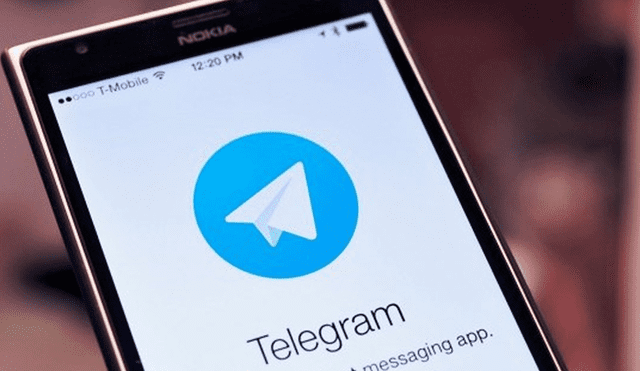 El rival de WhatsApp, es decir, Telegram, si impide que sus usuarios hagan pantallazos. Foto: Captura.