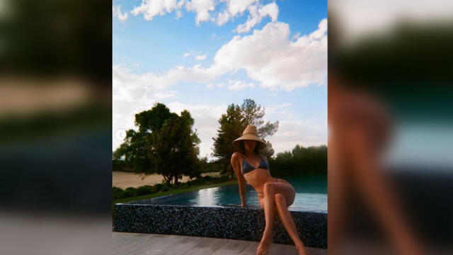 Kendall Jenner posa en sexy bikini, pero detalle en su figura alarma a fans [FOTOS]