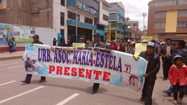 Pobladores de Juliaca marchan contra la delincuencia [VÍDEO]