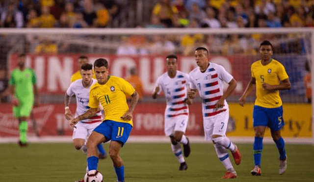 Brasil doblegó a Estados Unidos 2-0 en partido de exhibición fecha FIFA [RESUMEN Y GOLES]