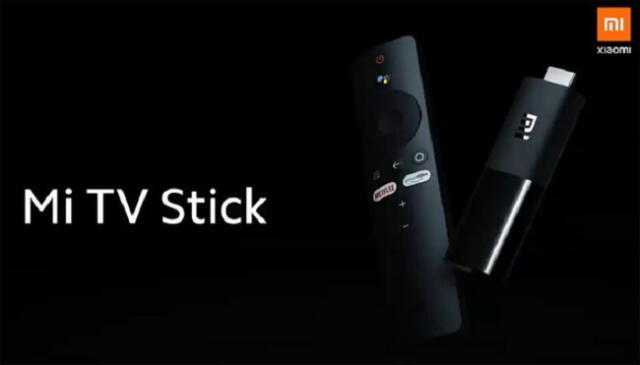 El Xiaomi Mi TV Stick contará con un mando a distancia con botones para acceder a Netflix y Amazon Prime Video