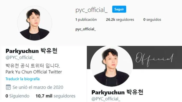 Park Yoochun acumuló una gran suma de seguidores en sus redes sociales en las primeras horas de apertura.
