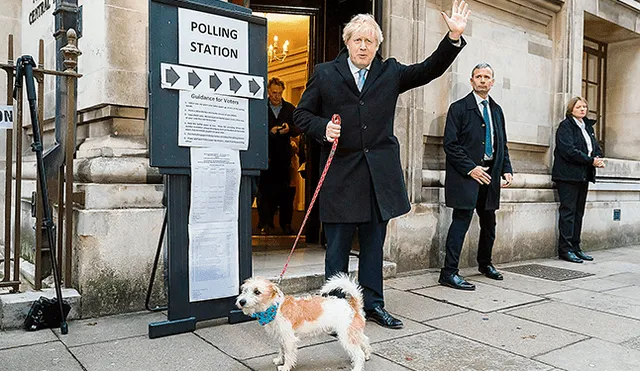 Adelante. Primer ministro británico, Boris Johnson, propicia salida de su país de la UE. Crédito: EFE
