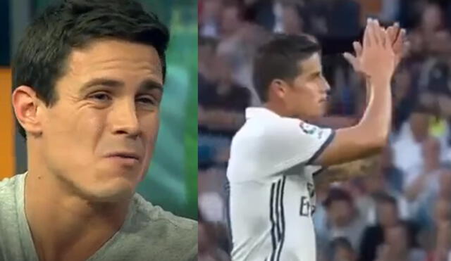 James Rodríguez: Periodista se quiebra tras su despedida del Real Madrid