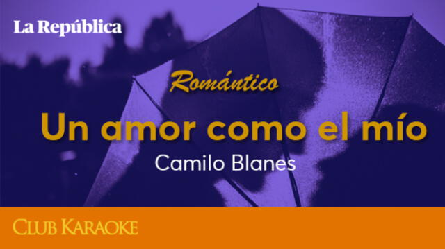 Un amor como el mío, canción de Camilo Blanes