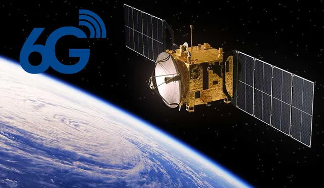 El lanzamiento del primer satélite 6G se realizó el pasado 6 de noviembre. 
Foto: composición LR / La manzana mordida