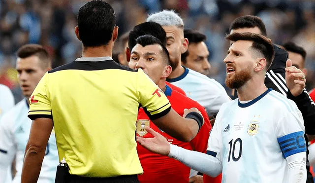 Conoce las razones de la expulsión de Lionel Messi, según el acta arbitral