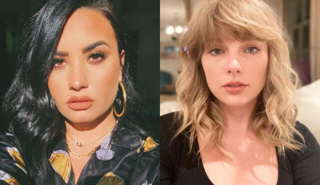 Demi Lovato defiende la postura de Taylor Swift con la política