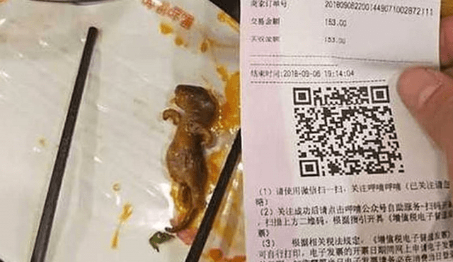 Mujer embarazada encontró una rata en su sopa y restaurante pagó multa de $190 millones