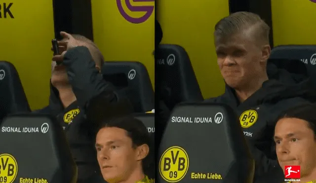 Erling Haaland llegó al Borussia Dortmund en el 2020.