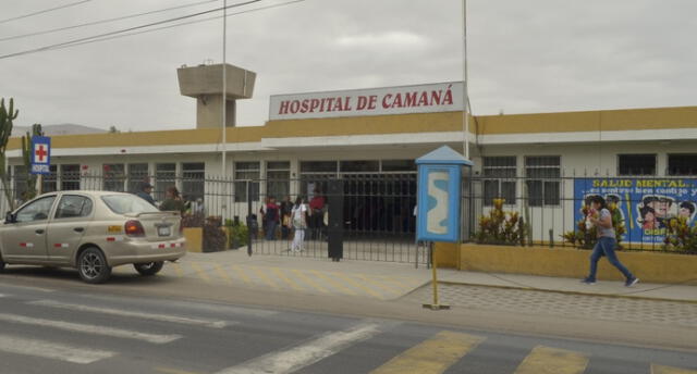 Hospital de Camaná desinfectará ambientes.