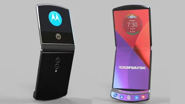 Motorola RAZR 2019 sería mucho más delgado, y contaría con un panel que ocuparía casi la totalidad de su frontal.