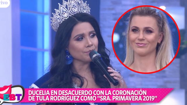 Tula Rodríguez y su fuerte respuesta a Ducelia Echevarría tras criticar su coronación