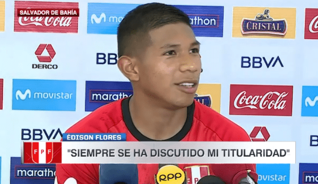 Edison Flores sobre el Perú vs. Uruguay por Copa América.