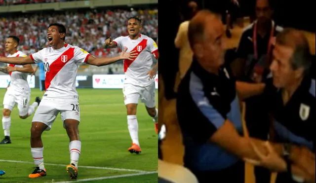 YouTube: Tabárez perdió los papeles con un hincha tras perder ante Perú [VIDEO]
