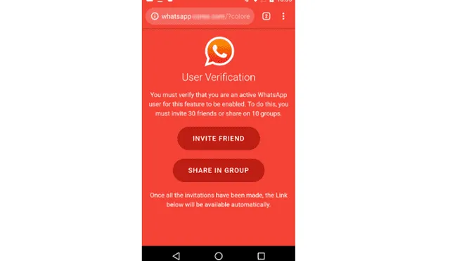 WhatsApp: virus amenaza con infectar móviles con engaño de una atractiva 'promesa' [FOTOS]